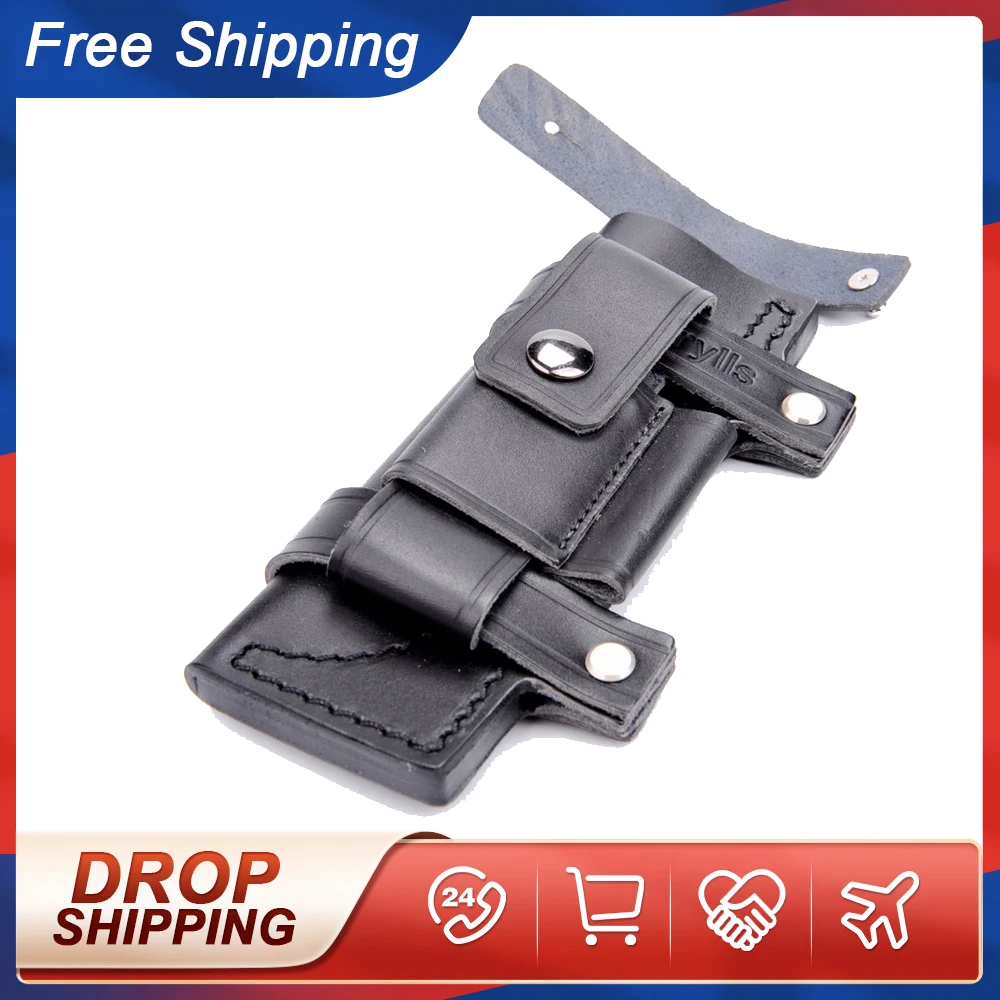 20x65cmStraightManMadeLeatherBeltSheathScabbardFor6Inch