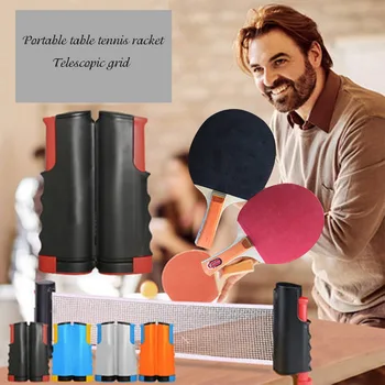 

Table Tennis Set Telescopic Net Portable Table Tennis Rack Telescopic Rack Set Home Interactive Indoor Entertainment Sport Game