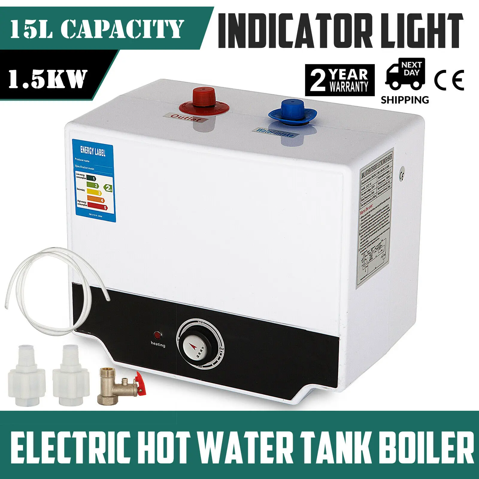 

Hot water tank Boiler Subtop unit 15L High Efficiency Mode House HOT