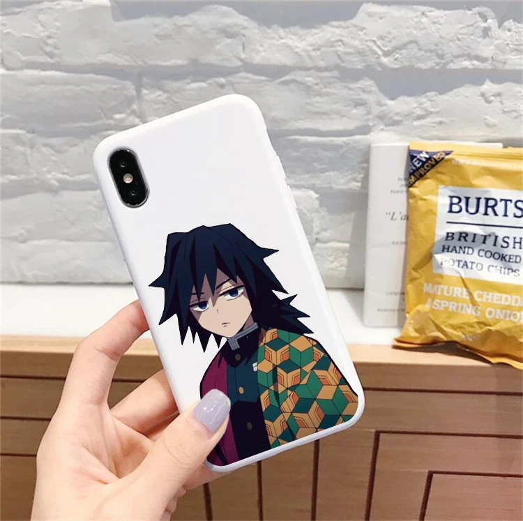 BHSR-23955 Kamado Nezuko Kimetsu no Yaiba Demon Slayer TPU цветной мягкий чехол для телефона iphone 6/6s 7/8, 7 Plus/8 Plus, X, XS i11 i11pro - Цвет: BHSR-23955