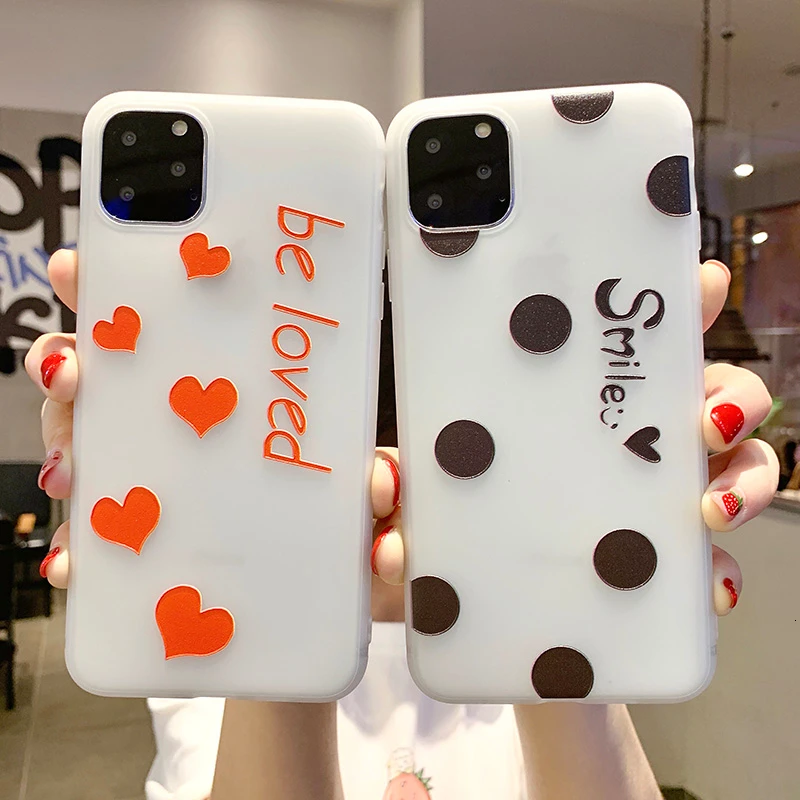 Любящее сердце чехол для samsung Galaxy S9 S8 S10 плюс S10e A50 A70 A60 Примечание 10 9 8 A40 A30 A20 с