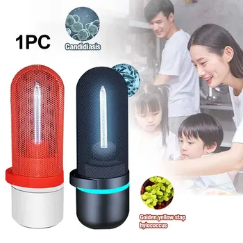 

Rechargeable Ultraviolet UV Sterilizer Light Tube Bulb Disinfection Bactericidal Lamp Ozone Sterilizer Mites Lights