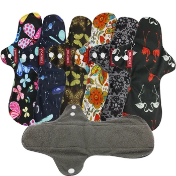 

New Color Reusable Mama Cloth Menstrual Sanitary Pads Heavy Flow Night Woman Period Pads