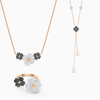 

SWA 2020 new elegant fashion exquisite LATISHA Y-shaped necklace for girlfriend romantic birthday Valentine's Day gift