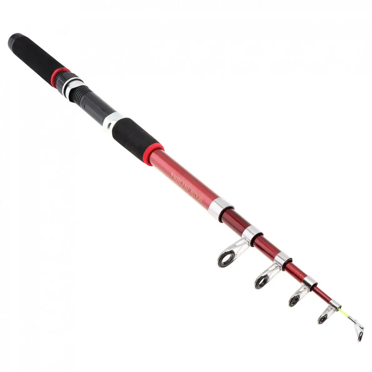 2.1m Ultra Short Telescopic Casting Fishing Rods Glass Fiber 6 Section Portable Sea Fishing Pole