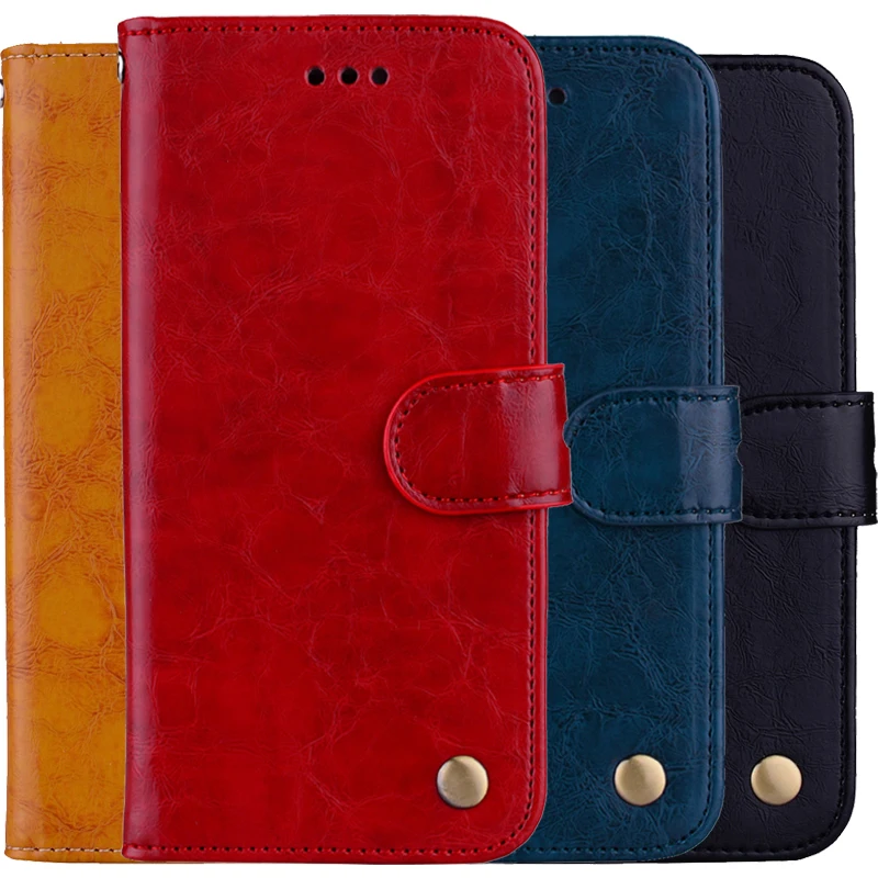 

Retro Leather Flip Cover For Samsung Galaxy S6 S7 Edge S8 S9 S10 J4 J6 A6 A8 Plus A7 2018 J3 J5 J7 2017 2016 J730FM Wallet Case