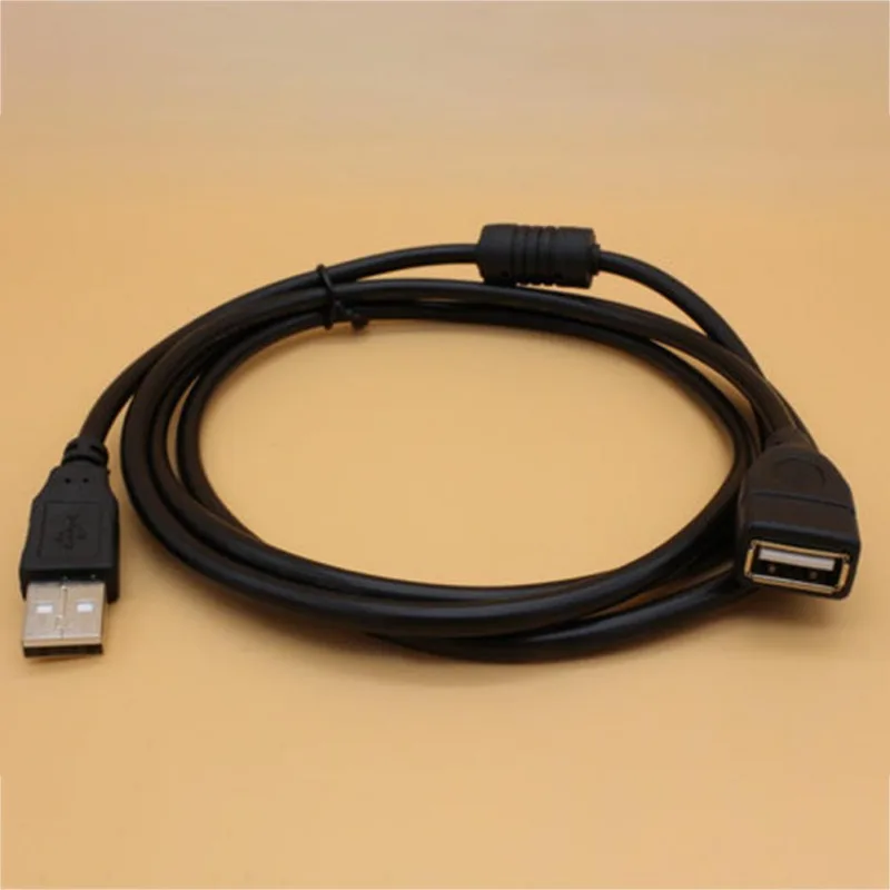 USB 2,0 штекер к женскому USB кабель 1,5 м удлинитель провода супер скорость Расширение синхронизации данных кабель для ПК клавиатуры ноутбука