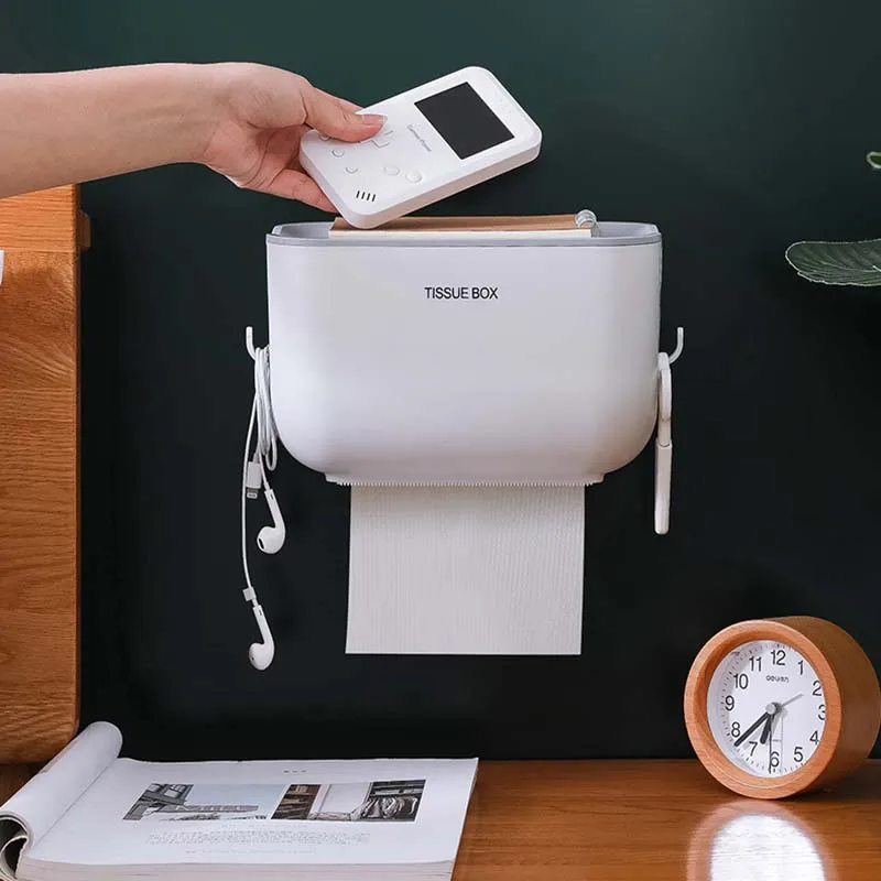 Wall Mounted Toilet Paper Holder Stand Waterproof Paper Towel Dispenser Holder Tissue Box Toilet Roll For toilet paper holder,paper towel rack
