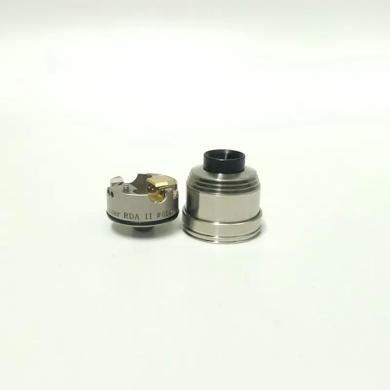 Новейший атомайзер Hussar V2 2,0 RDA 22 мм 316 SS с регулируемым нижним потоком воздуха верхняя система наполнения vape танк - Цвет: ss