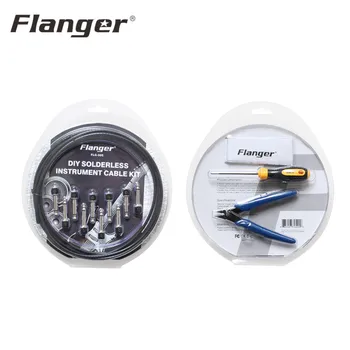 

Flanger FLG-005 Guitar Pedals Accessories Diy Solderless Instrument Cable Kit Welding Free Suit For Guitar Accessories