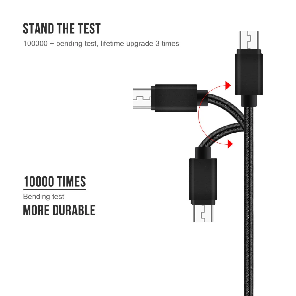 PUJIMAX кабель Micro USB нейлон Быстрая зарядка USB кабель для передачи данных 1,2 м для samsung Xiaomi Tablet Android мобильный телефон usb зарядный шнур