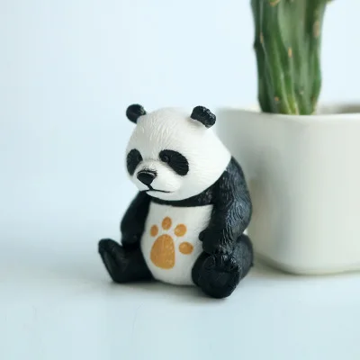 Китайские панды милые магниты для холодильников креативный 3D каучуковый холодильник магнитный сувенир для декора холодильника или рекламные подарки - Цвет: C