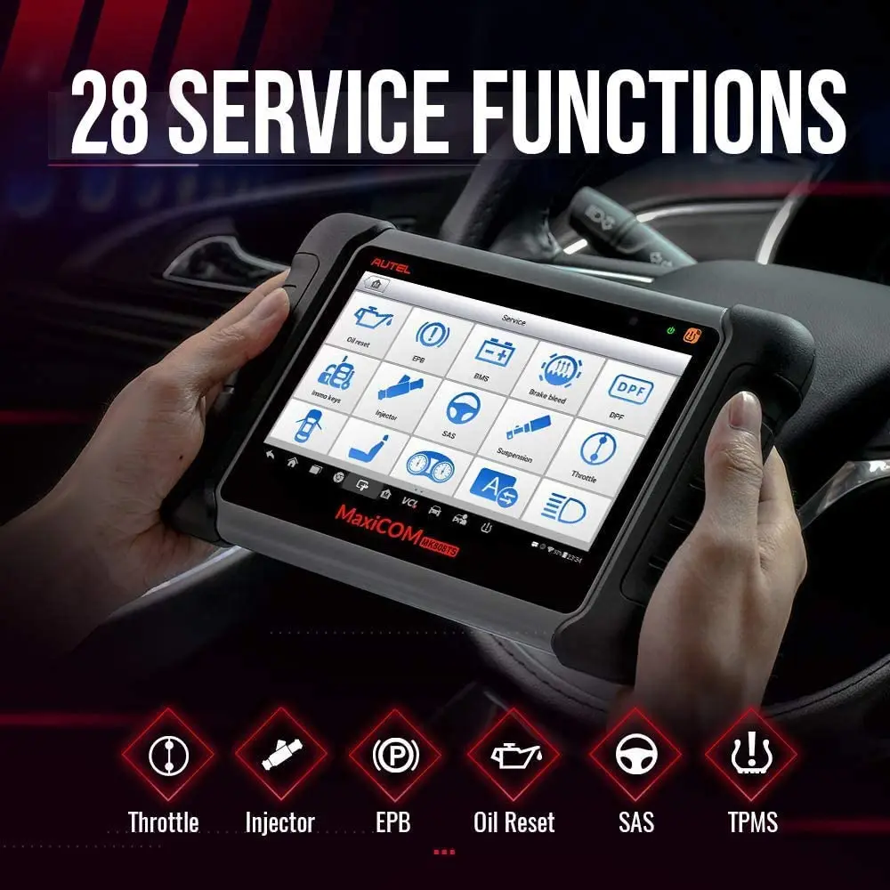 AUTEL MaxiCOM MK808TS TPMS автомобильный диагностический инструмент программирующий для
