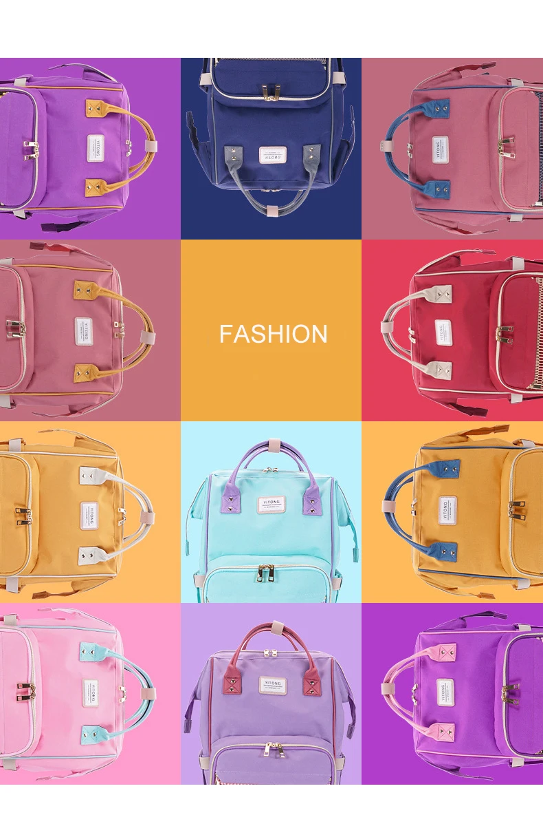 TUKATO модная сумка для подгузников для мам, брендовая Большая вместительная детская сумка, рюкзак для путешествий, дизайнерская сумка для ухода за ребенком