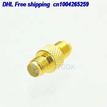 

DHL 100pcs Conversion Adapter RPSMA female to RPSMA female F connector For Antenna connector 22ds