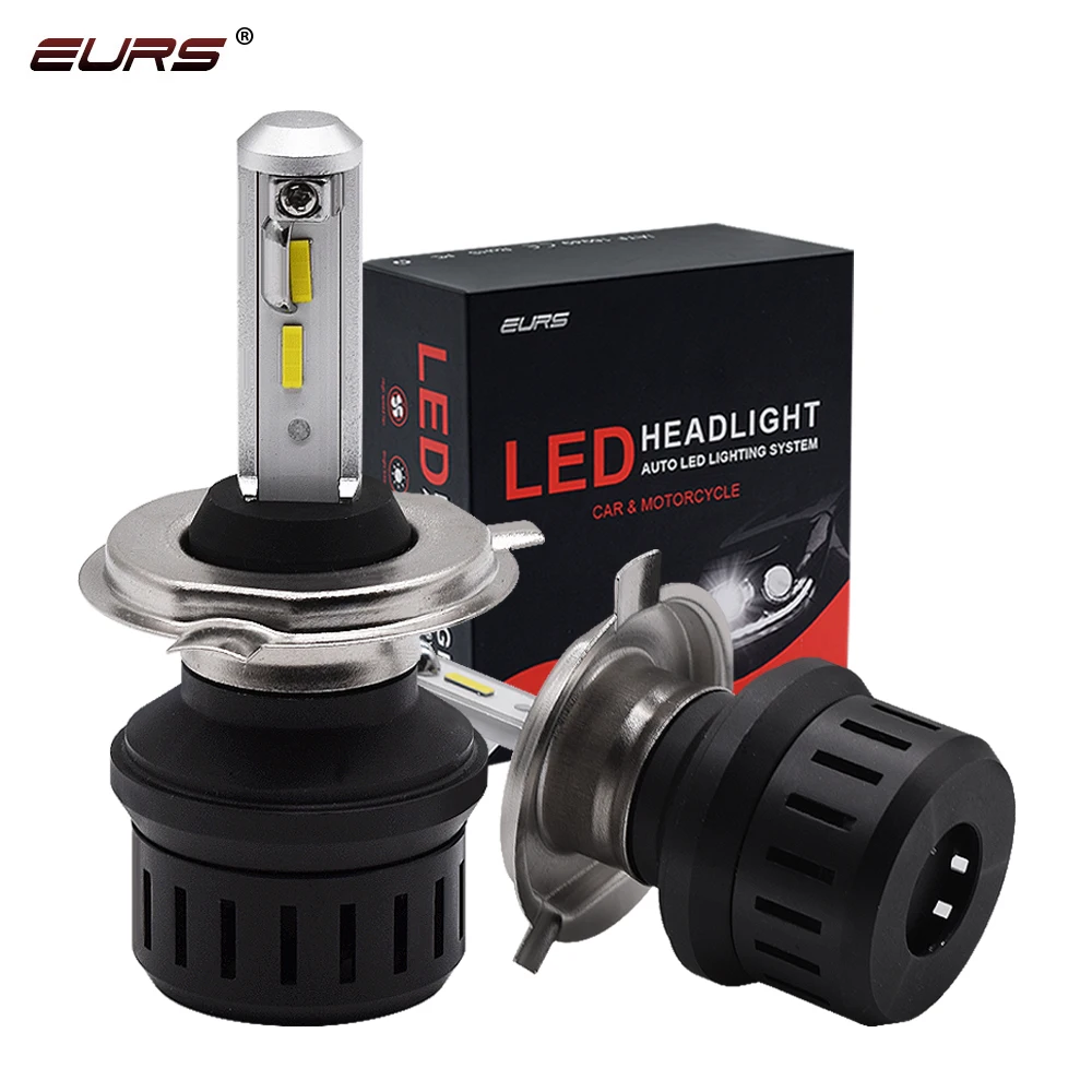 

EURS CSP Car Headlight M9 LED H7 led H4 6000K 10000lm 9005 9006 H1 H11 LED Bulb Auto Headlamp Fog Light Lamp