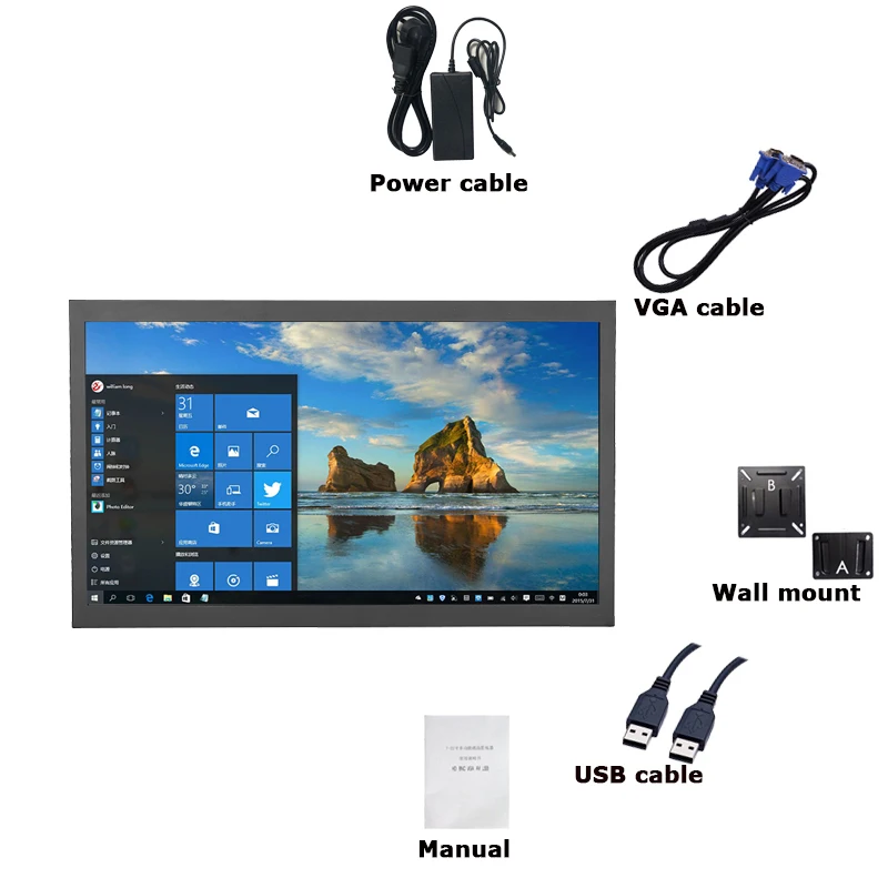 21.5触摸不加耳朵