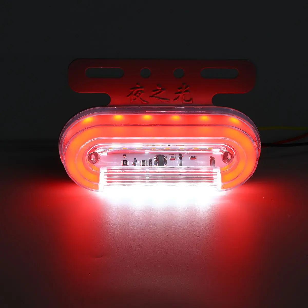 2x 25LED Боковой габаритный фонарь Водонепроницаемый прицеп боковой свет вспышка Грузовик Караван тормозной индикатор Лампа для грузовика автобуса сигнальная лампа 24 В