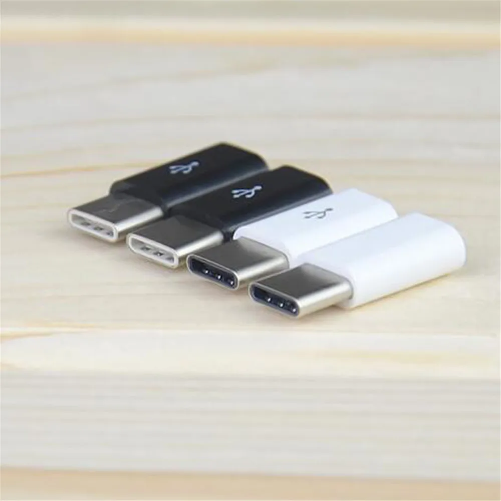 

1PC Micro-B To USB-C Connector Male to Female Adapter Micro USB Female To Type C Male Adapter Converter Mobile Phone Accessories