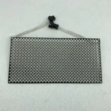 P5mm P9823F IC; SMD 18*32 пикселей светодиодный адресуемый жесткий панельный светильник, размер: 90 мм* 160 мм, DC5V вход; Черная печатная плата