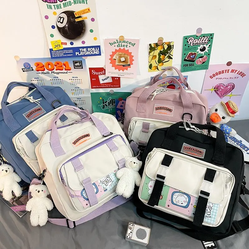 Small Backpack Rucksack Schoolbag Shoulder-Bag Teenager College Girls Waterproof Women