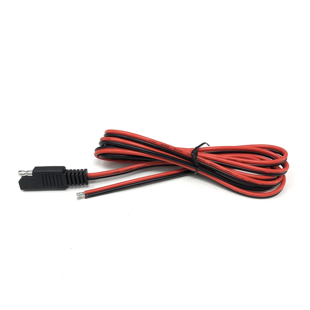 Вилка SAE 200 см автомобильный Удлинительный кабель 18AWG быстрый разъединитель для