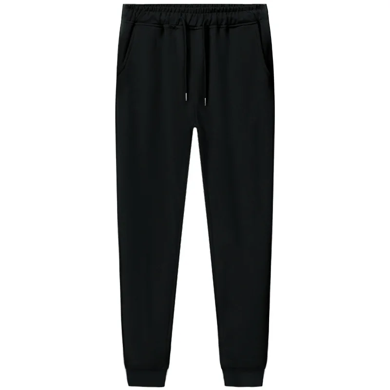 

Gymnastic Pants Men's Autumn New Style Men Loose And Plus-sized Harem Pants Closing Elasticity Breathable Running Knitted Sweatp
