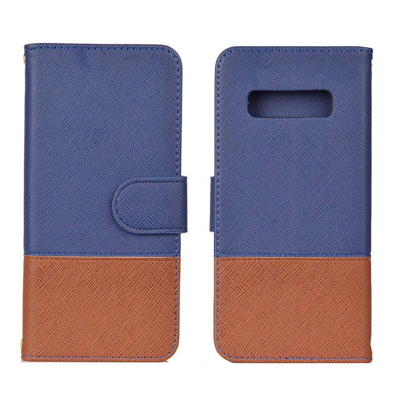 

Coque S8 S9 S10 Plus S7 Edge Fashion Simple Couples Flip Case For Samsung Galaxy Note 8 9 10 Pro Card Cover Phone Accessories