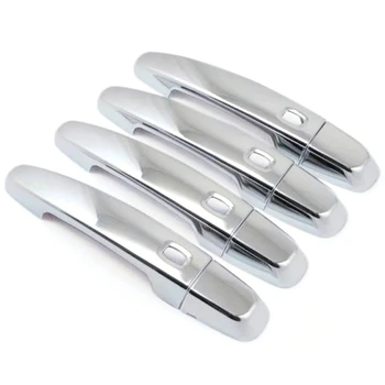 

for Chevrolet Equinox 2018 2019 Chrome Door Handle Cover Trim Smart Hole 8Pcs