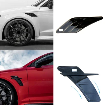 

2pcs Car Air Vent Sticker Side Fender Sticker For Audi ABT A6 C6 C5 A1 A3 8P A4 B8 B6 A5 A7 A8 Q3 Q5 Q7 TT RS S4 S5 S6 S7 S8 RS8