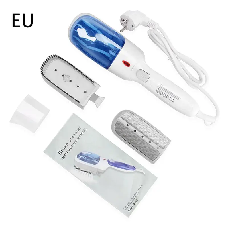 blue EU Мини Портативный Handel щетка паровой утюг с зажимом Электрический быстрый нагрев для одежды горизонтальное вертикальное отпаривание для дома и т - Цвет: blue EU