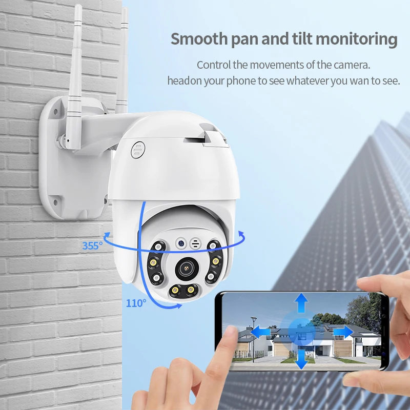 4G Security Camera Outdoor Home Surveillance WiFi 2MP IP CCTV Camera Audio Weatherproof Smart P2P IR Night Vision Goole Home