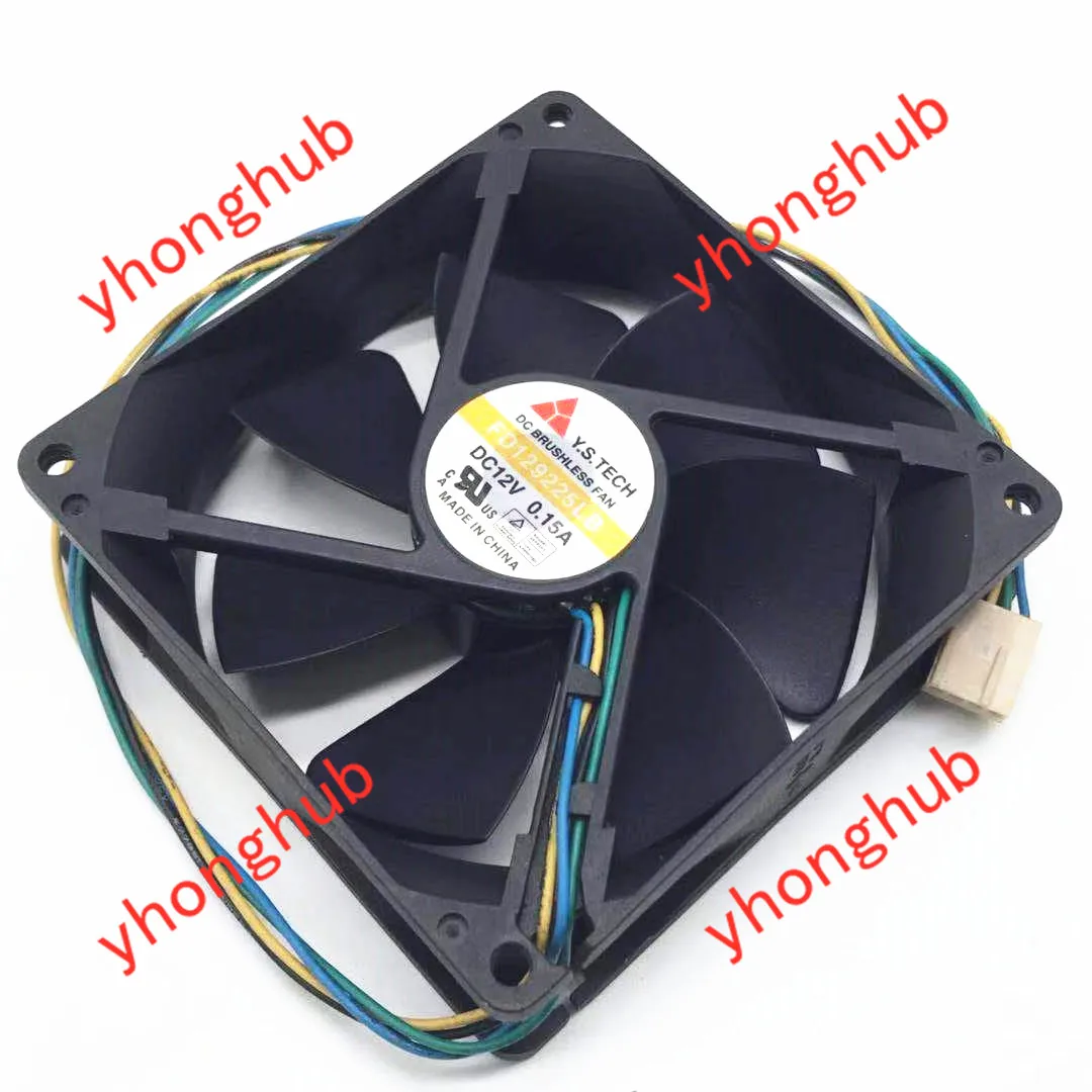 Вентилятор охлаждения сервера Y.S.TECH FD129225LB DC 12 В 0 15 а 4-Wire 92x92x25 мм | Компьютеры и офис
