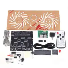 DIY Bluetooth 32 слоя красочный Кантонская башня светодиодный мигающий куб музыкальный спектр электронный комплект ночной лампы модули аксессуар