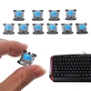 10 pièces commutateur de clavier mécanique à 3 broches bleu pour Kit de testeur de clavier Cherry MX ► Photo 2/6