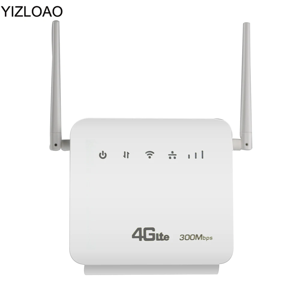 YIZLOAO 2 4 ГГц 300 Мбит/с Wifi роутер 4G LTE CPE мобильный LAN порт Ap широкополосный с SIM