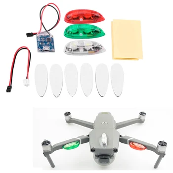 

LED Flash Strobe Night Lights Decor DIY Multi-Scintillation Modes Kit For DJI Mavic Pro/Air/Spark/2 Pro/Zoom Drone