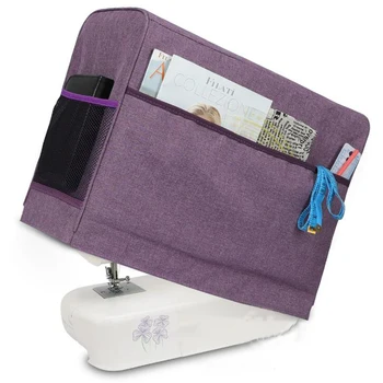 

Home Sewing Machine Cover With 3 Pockets Waterproof Portable Oxford Cloth Sewing Machine Storage Bag Dust Protective Cover080728