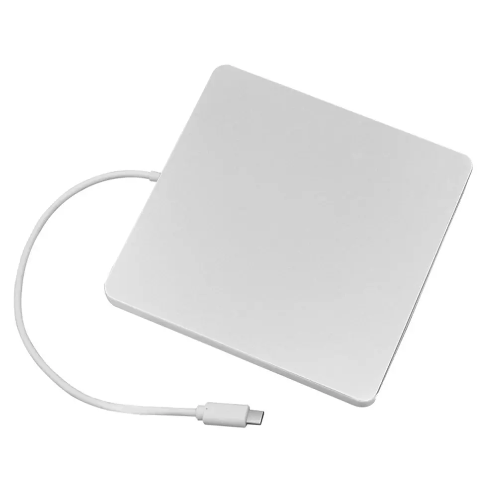 Portable Type-C DVD CD RW External Slot-in Drive Burner Writer Mobile Optical Drive for Laptop & Desktop & Notebook