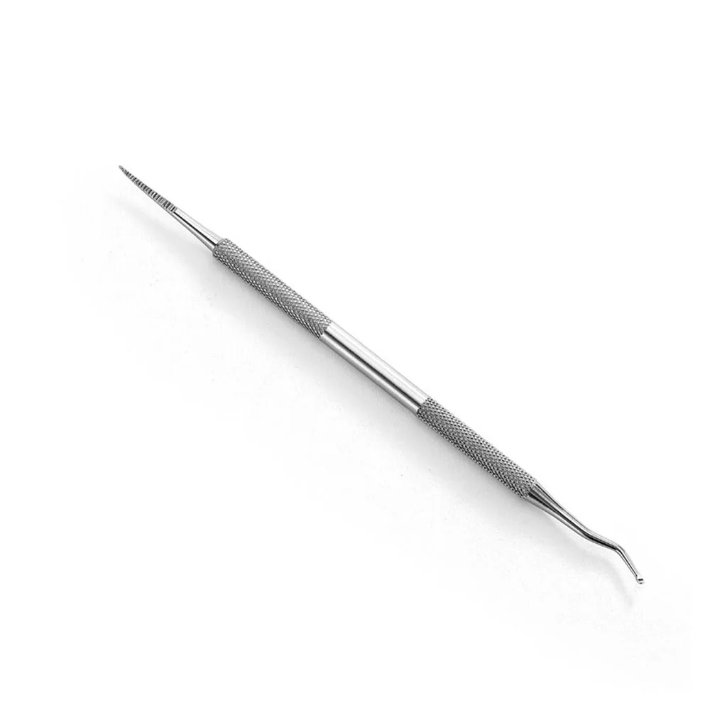 

AMSIC Foot Nail Care Hook Ingrown Double Ended Ingrown Toe Correction Lifter File Nail Lifter Podiatry Instrument