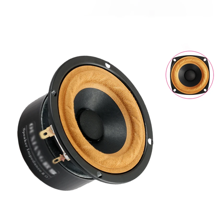 15w 3 Inches Round / Square Tweeter Speakers 4/8 Ohm Hifi Fullrange