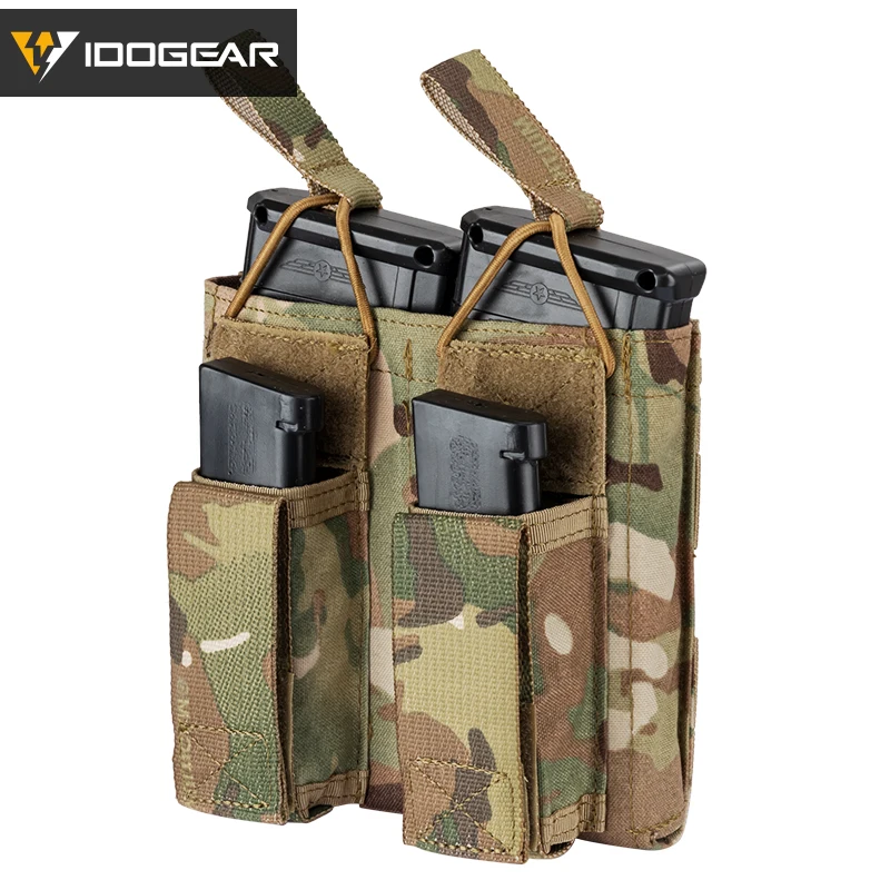 MAG IDOGEAR Tactical HS 9mm 556 Double Stack Mag Pouch Mag Support de support MOLLE 