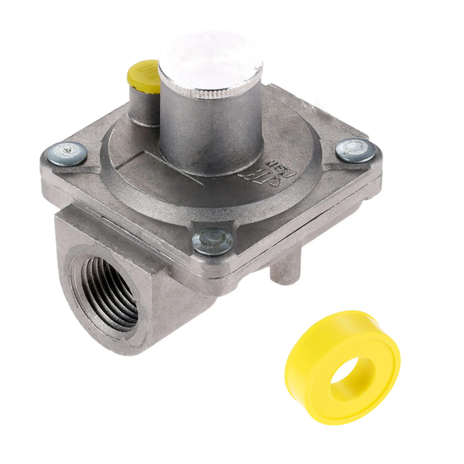 1pc 1/2'' Npt Natural Gas Pressure Regulator 5" Water Column Range High