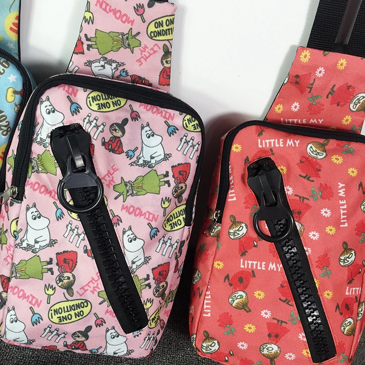 Moomin нагрудная сумка через плечо детский рюкзак Mitch Mimin посылка каналы сумки кошелек сумка