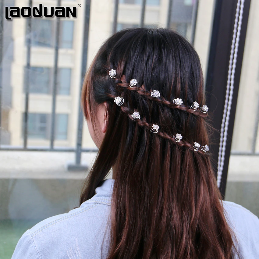 doel Zijn bekend mezelf 12 Stks/pak Prinses Kristal Strass Bloem Haar Clips Spiraal Haarspeld Voor  Vrouwen Bruid Bruiloft Haar Accessoires Voor Vrouwen|Vrouwen  haaraccessoire| - AliExpress