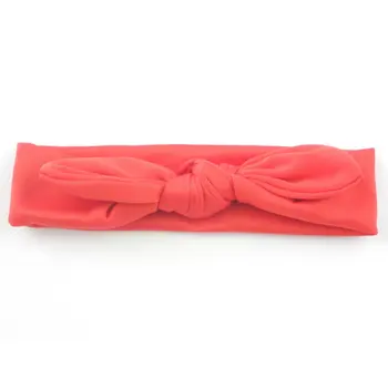 

1 pcs Fashionable Elastic Solid Color Bowknot Baby Children Headband Newborn Baby Girls Headband Hair Accessories