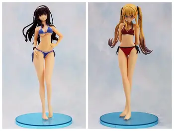 

23cm Eriri Spencer Sawamura Saenai Heroine No Sodate-kata Kasumigaoka Utaha Swimsuit Ver Model Bikini Sexy Anime Action Figure