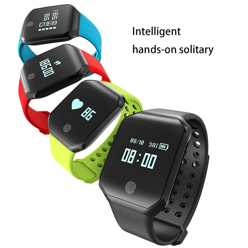 Smart Bracelet Z66 Waterproof Pedometer Men Band Heart Rate Blood Pressure Monitor Sport Sleep Tracker Watch For xiomi 3 Lenovo