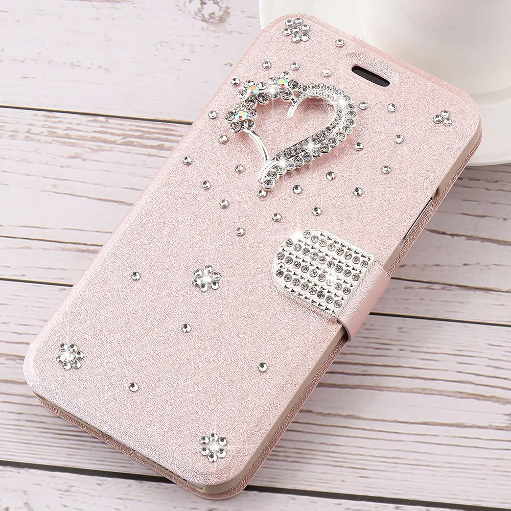LLZ. COQUE Магнитный кожаный бумажник флип чехол для телефона для samsung Galaxy Note10 Note8 S10 S10e S9 S7 S8 Plus 5G чехол с сердцем