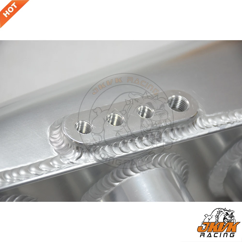 JKVK гоночный заготовка впускной коллектор для RB26 RB26det R32 R33 R34 SKY line GT-R впускной коллектор наборы с 90 мм дроссельной заслонки